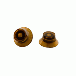 Gibson Top Hat Knobs (4 Pack) - Vintage Amber