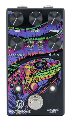 Walrus Audio Polychrome Analog Flanger top view