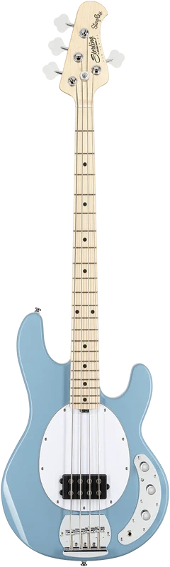 Sterling by Music Man Ray 4 Chopper Blue Maple Neck