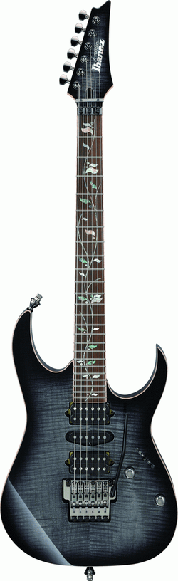 Ibanez RG8570 BRE J-Custom Electric Guitar, Black Rutile