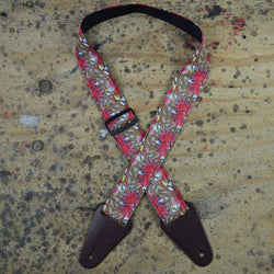 Colonial Leather Aboriginal Art - Red Gum Flower