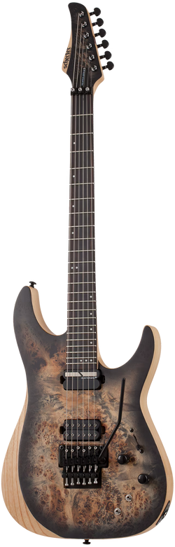 Schecter Reaper-6 FR S Satin Charcoal Burst