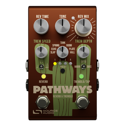 Source Audio Pathways Reverb + Tremolo Dual Effect Pedal