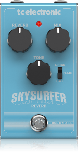 TC Electronic Skysurfer Reverb top view