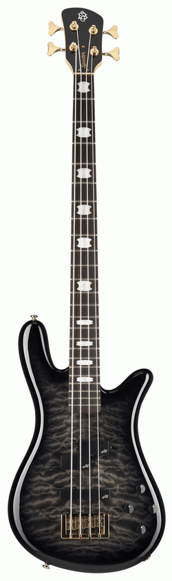 Spector Icon NS-2 Bolt-On Bass Guitar, Black Stain