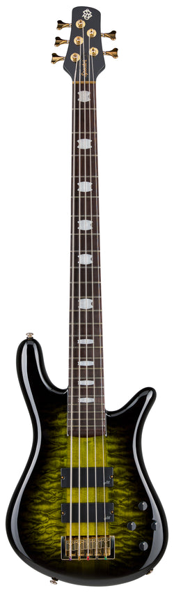 Spector Icon NS-5 Neck-Through, Haunted Moss