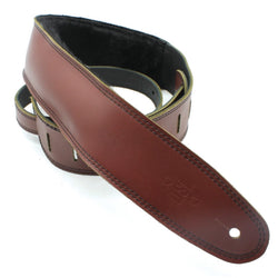 DSL Straps 2.5″ Garment Maroon/Sheepskin Black