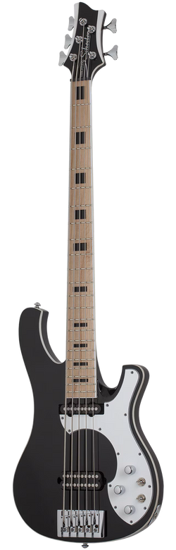 Schecter Stargazer-5 Bass, Gloss Black