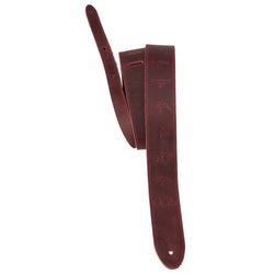 PRS 2” Reversible Guitar Strap - Oxblood