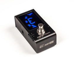 Peterson StoboStomp Mini Tuner Pedal left lean