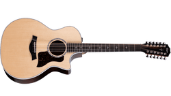Taylor 454ce 12-String Natural Acoustic-Electric Guitar front