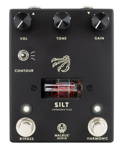 Walrus Audio SILT Harmonic Tube Fuzz - Black top view