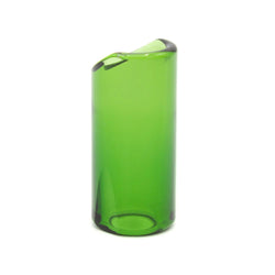 Rock Slide Medium Moulded Green Glass