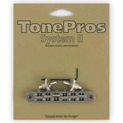 TonePros TP6 Standard Tuneomatic Bridge (small posts) - Nickel