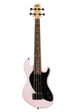 Kala Solid Body 4-String Pale Pink Fretted U-BASS