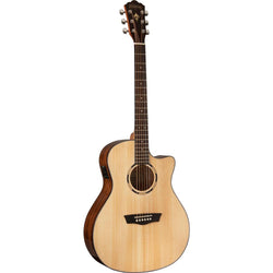 Washburn LO10SCE Woodline 10 Orchestra Acoustic-Electric Guitar w/ Cutaway & EQ