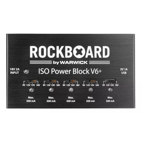 Warwick RockBoard ISO Power Block V6+ Isolated Multi Power Supply