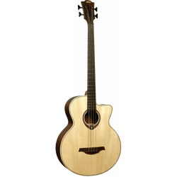 LAG T177BCE Acoustic-Electric Bass Guitar