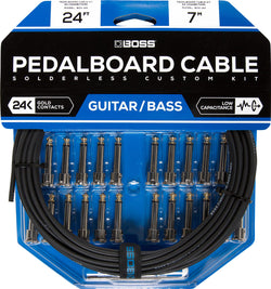 BOSS BCK-24 Pedalboard Cable Kit 24 - 24 connectors / 24ft cable