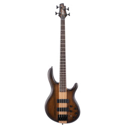 Cort C4 Plus OVMH ABB Electric Bass - Antique Brown Burst front