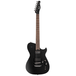 Cort X Manson Guitar Works Meta Series MBM-2H Sustainiac Matt Bellamy Signature Guitar, Satin Black