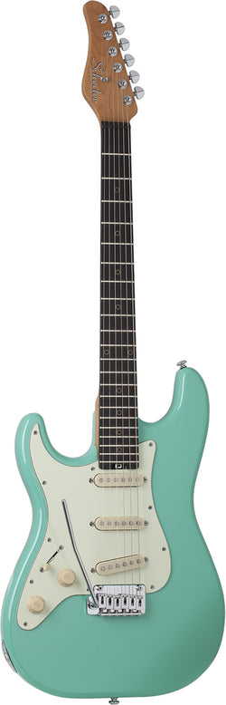 Schecter Nick Johnston Traditional Left-Handed Atomic Green + BONUS Ultimate Support USHB2-EG Premium Gig Bag Worth $129