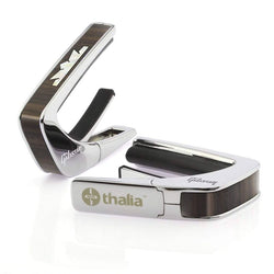 Thalia Gibson Crown Rosewood Capo (Chrome)