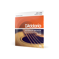 D'Addario EJ42 Resophonic Guitar Strings, 16-56