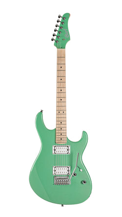 Cort G250 SPECTRUM MEG Electric Guitar - Metallic Green (C20184), Front Photo