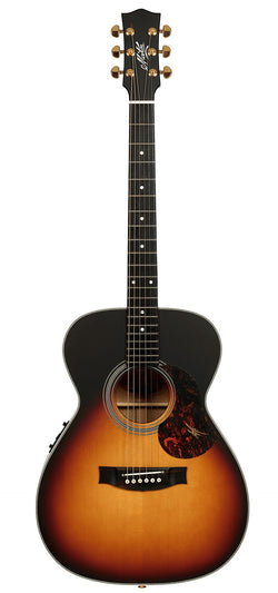 Maton Troubadour Traditional Acoustic-Electric Guitar Front