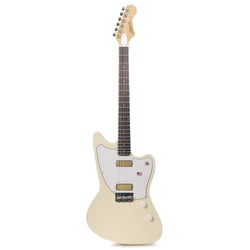 Harmony Standard Silhouette Electric Guitar w/Case, RW FB, Pearl White