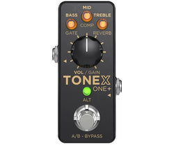 IK Multimedia TONEX ONE+ Compact AI Machine Modelling Tone Pedal w/Bluetooth & MIDI In/Out