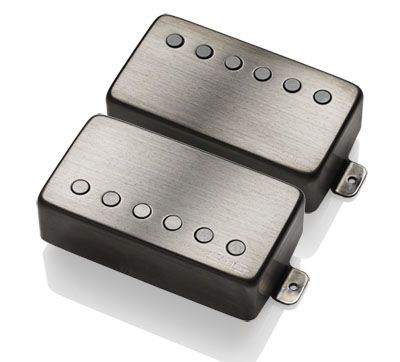 EMG JH Het Set James Hetfield (Metallica) Signature Active Pickups - Brushed Black Chrome