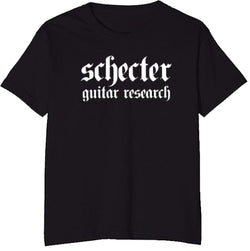 Schecter Guitar Research Logo T-Shirt Black, XL