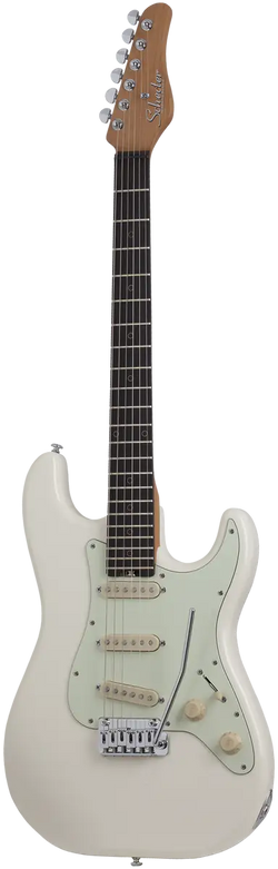 Schecter Nick Johnston Traditional Atomic Snow + BONUS Ultimate Support USHB2-EG Premium Gig Bag Worth $129