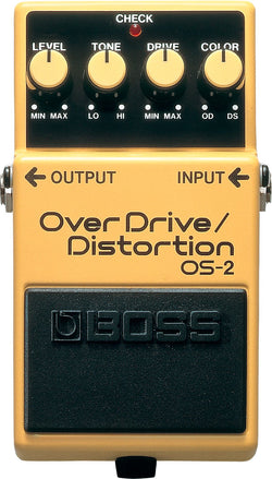 BOSS OS2 Overdrive/Distortion top