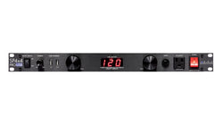 ART SP4x4 PRO USB Rackmount Power Conditioner front control panel