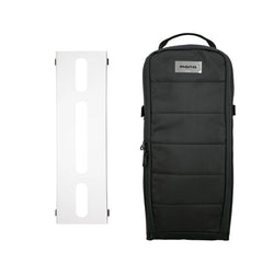 MONO Pedalboard Lite+, Black and Tick+ Accessory Case 2.0, Silver