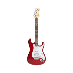 Squier FSR Affinity Series Stratocaster Junior HSS, Laurel Fingerboard, White Pickguard, Candy Apple Red