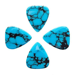 Stone Tones Blue Dragon Skin 4 Guitar Picks