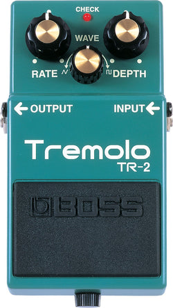 BOSS TR2 Tremolo Pedal top