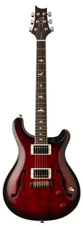 PRS SE Hollowbody Standard Fire Red Burst guitar