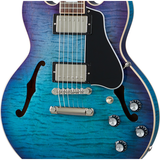 Gibson ES-339 Figured Blueberry Burst controls