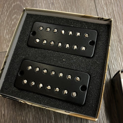 Bare Knuckle Pickups Aftermath 7-String Calibrated Set - Soapbar Covered Black