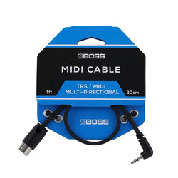 Boss BMIDI135 MIDI to Mini TRS Cable - 1ft