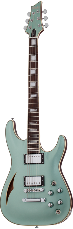 Schecter C-1 E/A Classic - Satin Vintage Pelham Blue