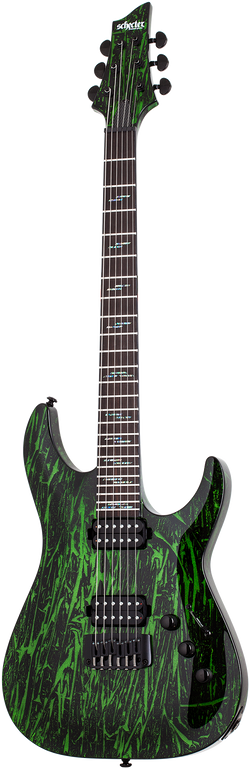 Schecter C-1 Silver Mountain Toxic Venom