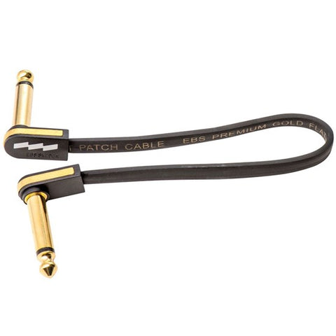 EBS PG-18 Premium Gold Flat Patch Cable (18cm)
