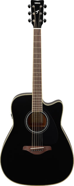 Yamaha FGC-TA Black Acoustic Guitar