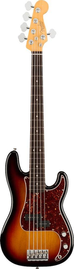 Fender American Professional II Precision Bass V Rosewood Fingerboard, 3-Colour Sunburst